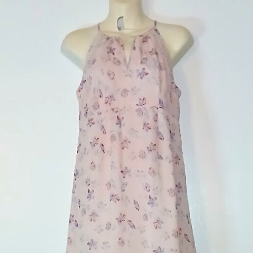 NWT A Pea In The Pod Halter Top Maxi Dress Size XS